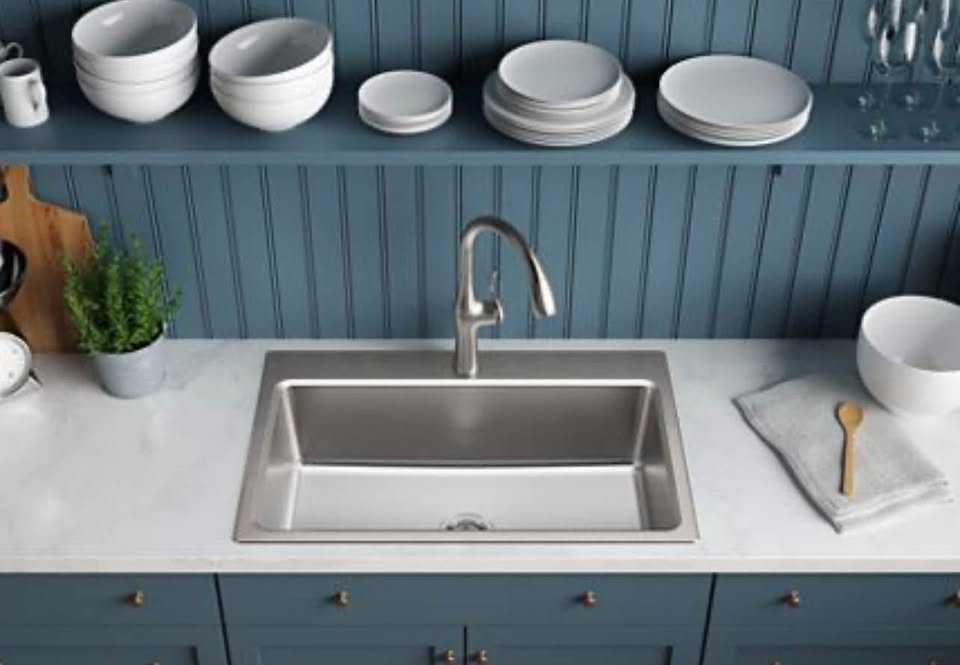 Kohler - Prologue 33" top-/undermount single-bowl kitchen sink