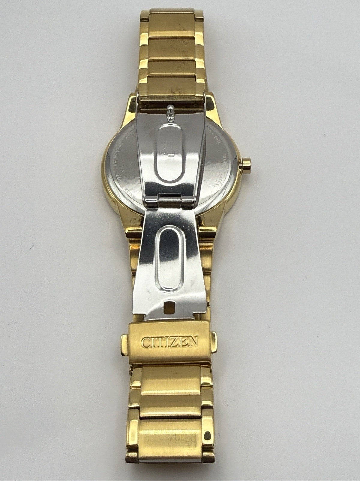 Citizen Eco-Drive Axiom Mens Watch, Stainless Steel - Gold